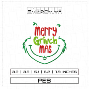 MERRYGRIN Embroidery Design - machine embroidery design file