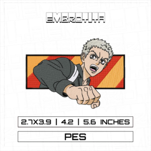 MITSUYA X TOKYO REVENGERS Embroidery Design - machine embroidery design file