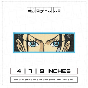 NICO ROBIN EYES X ONE PIECE Embroidery Design - machine embroidery design file
