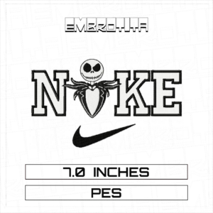 B7 NIKE JACK V1 Embroidery Design - machine embroidery design file