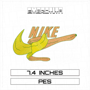 NIKE 4 Embroidery Design - machine embroidery design file