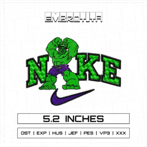 NIKE HALK Embroidery Design - machine embroidery design file