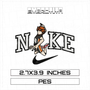 NIKE HAIKYU 3.9S Embroidery Design - machine embroidery design file