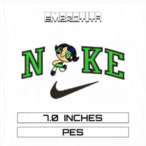 NIKE CHICAPODE Embroidery Design - machine embroidery design file