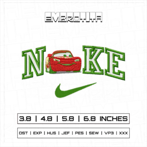 NIKEMCQUEEN Embroidery Design - machine embroidery design file