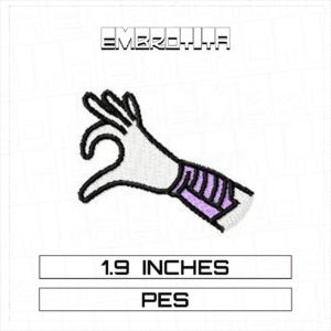 P BOO PEEP HAND FOR WOODY Embroidery Design - machine embroidery design file