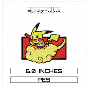 POKEMON Embroidery Design - machine embroidery design file