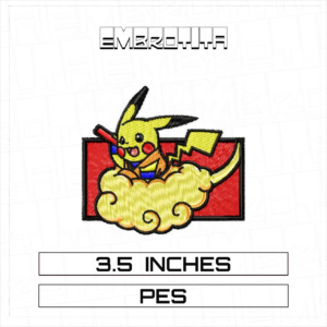 POKEMON7 Embroidery Design - machine embroidery design file