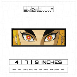 RENGOKU EYES X DRAGON BALL Embroidery Design - machine embroidery design file