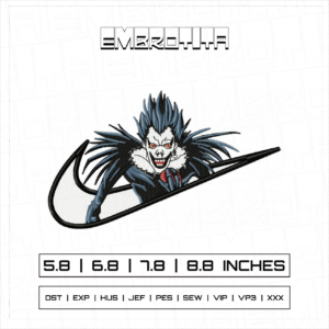 RYUK Embroidery Design - machine embroidery design file
