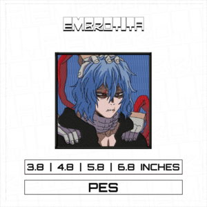 SHIGARAKI INCON Embroidery Design - machine embroidery design file