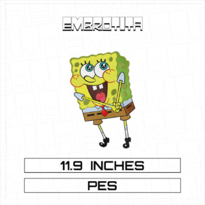 SPAHCHBOB Embroidery Design - machine embroidery design file