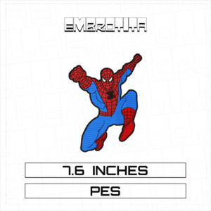 SPIDER 3 Embroidery Design - machine embroidery design file