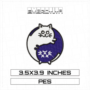 CAT Embroidery Design - machine embroidery design file