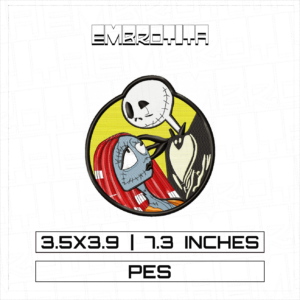 THE NIGHTMARE BEFORE CHRISTMAS Embroidery Design - machine embroidery design file