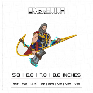 THOR Embroidery Design - machine embroidery design file