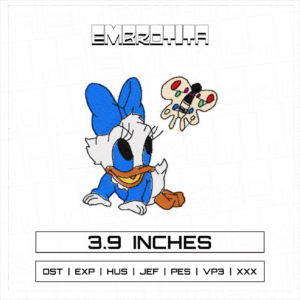 UTOCHKA S BABOCHKOY Embroidery Design - machine embroidery design file