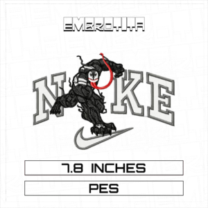 VENOM KENNE X MARVEL Embroidery Design - machine embroidery design file