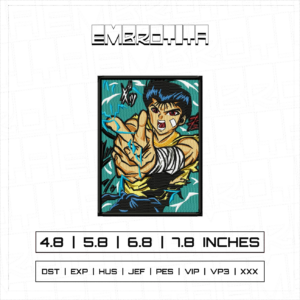 YUSUKE URAMESHI Embroidery Design - machine embroidery design file