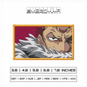 CHARLOTTE KATAKURI Embroidery Design - machine embroidery design file