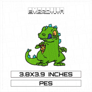 DINOSARIO Embroidery Design - machine embroidery design file