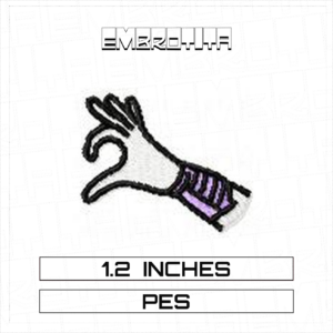 BY 2 BOO PEEP HAND FOR WOODY Embroidery Design - machine embroidery design file