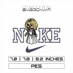 BY 7 NIKE TIFFANY V2 Embroidery Design - machine embroidery design file
