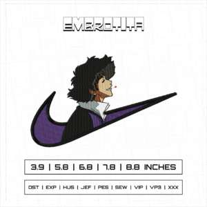 COWBOY BEBOP 2 Embroidery Design - machine embroidery design file