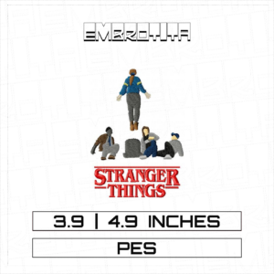 DP11639 STRANGER THINGS 2 Embroidery Design - machine embroidery design file