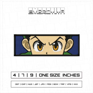 GON EYES X HUNTER X HUNTER Embroidery Design - machine embroidery design file