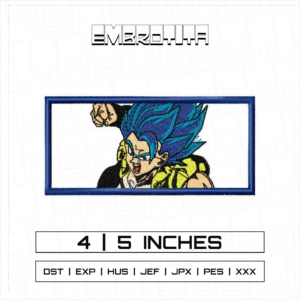 GOKU NO BAGHROUND X DRAGON BALL Embroidery Design - machine embroidery design file
