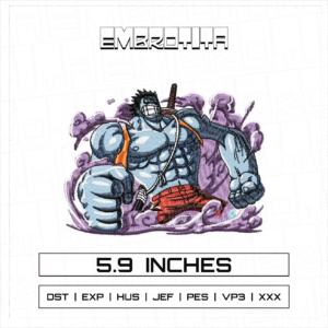 HULK 2 Embroidery Design - machine embroidery design file