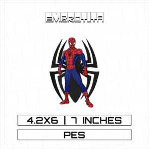 HOMEM ARANHA X3 5X Embroidery Design - machine embroidery design file