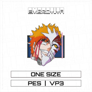 ICHIGO BOX X BLEACH 2 Embroidery Design - machine embroidery design file