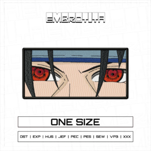 ITACHI BOX 7 8 X NARUTO Embroidery Design - machine embroidery design file